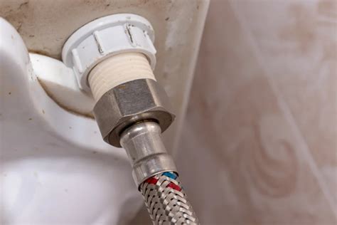 toilet tank hose leaking|How to Fix a Toilet Water Supply Line Leak: 5 Easy。